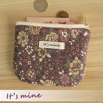 It’s mine 零錢包系列-莫內花園-紫