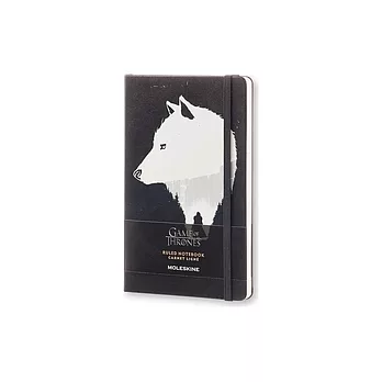 MOLESKINE 2016 限量權力遊戲橫條筆記本/大型LARGE/黑