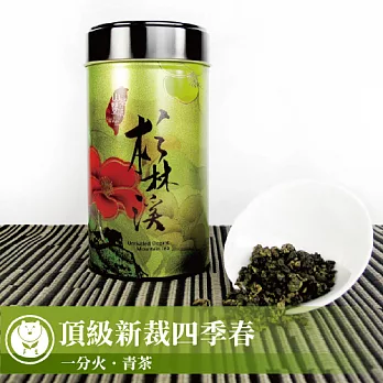 【台灣茶人】杉林溪頂級新栽四季春 山茶豐華系列(150g/罐)