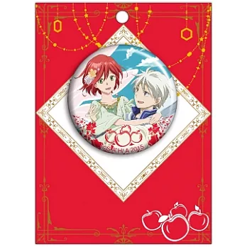 赤髮白雪姬-大胸章A款(白雪+桀)