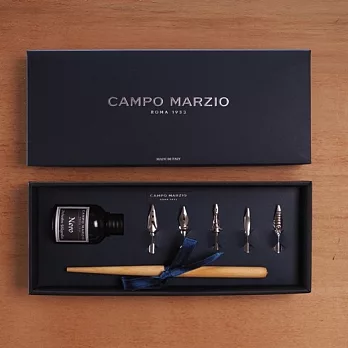 【CAMPO MARZIO】義大利精緻沾水筆禮盒(Navy)