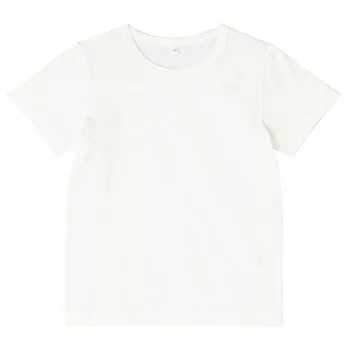 [MUJI無印良品]兒童有機棉每日兒童服短袖T恤120柔白