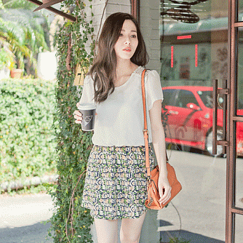 ROSE。韓版精緻肩蕾絲洋裝2色 綠系