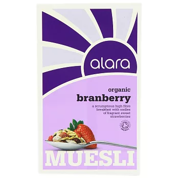 【英國Alara】每朝有機草莓麥片(350g/盒)