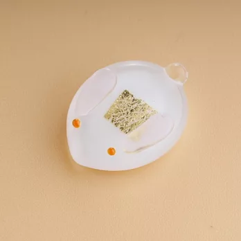 【表現社】財布金箔御守-雪兔