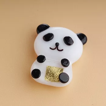 【表現社】財布金箔御守-熊貓