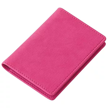 輕質卡片收納套粉紅色