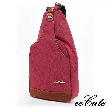 eeCute活力輕躍隨身單肩包EEEL003-RD(艷夏紅)