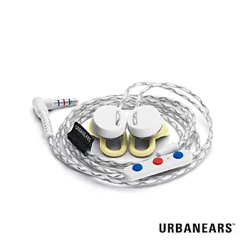 Urbanears 瑞典設計 Active Reimers 運動款入耳式耳機( Apple版) - 團隊白團隊白