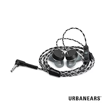 Urbanears 瑞典設計 Active Reimers 運動款入耳式耳機( Android版) - 黑帶黑黑帶黑