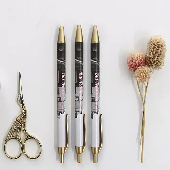 Second Mansion 自然元素0.38油性原子筆V1-07 灰色星期六