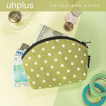 uhplus 貝殼小物包-波卡圓舞曲(嫩綠)