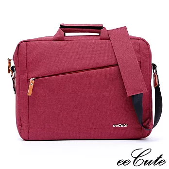 eeCute歐系簡約商務電腦兩用包EEEL004-RD(活力紅)