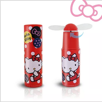 Hello Kitty 輕巧隨身涼風扇-櫻桃紅(KT-F06RD)櫻桃紅