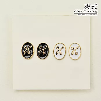 【安珂ECO正韓飾品】The Parent Trap夾式耳環(2色)氣質白