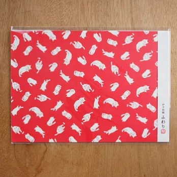 【伊予和紙】萬用和紙包裝紙(A4)_貓咪