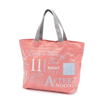 【Afternoon Tea】16SSAT原創拉鍊購物袋 粉紅 小