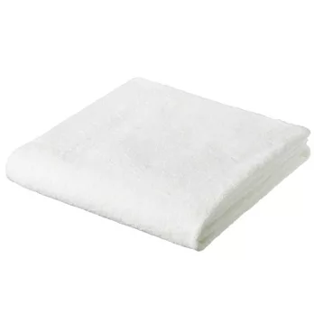 [MUJI無印良品]印度有機棉小浴巾柔白