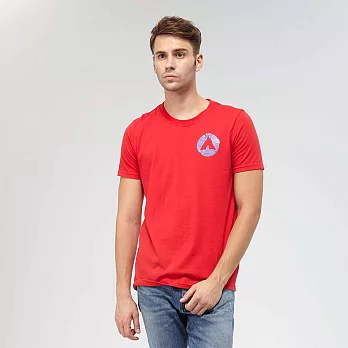 AIRWALK- I AM A SUPERMAN 印花圓領T桖M紅