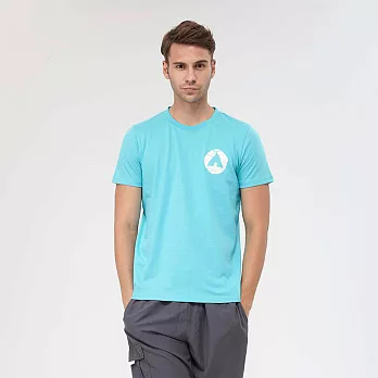 AIRWALK- I AM A SUPERMAN 印花圓領T桖M湖水綠