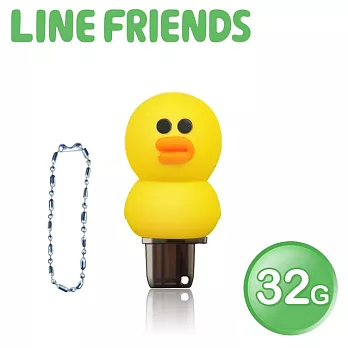 LINE FRIENDS 立體造型 32GB OTG雙介面隨身碟 QQ莎莉小雞(WH-LN251S)