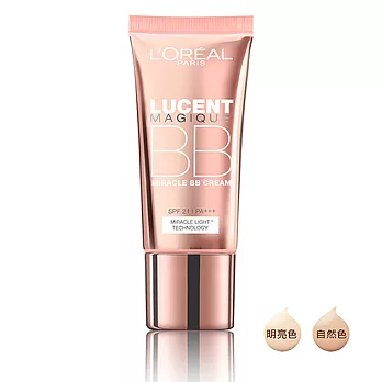LOREAL Paris 巴黎萊雅 輕透光感奇蹟亮顏BB霜N2自然色30ml