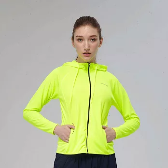 FIVE UP-春天色系抗UV薄外套 S黃