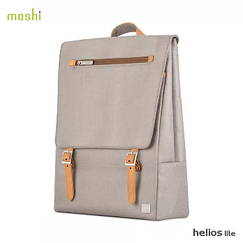 Moshi Helios Lite 時尚雙肩後背包淺棕灰