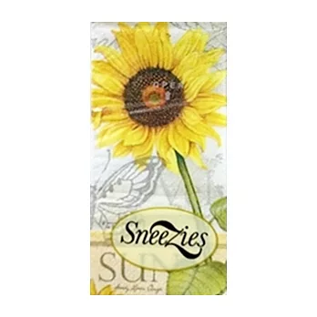 Cypress紙手帕-Yellow & Red Sunflowers太陽花