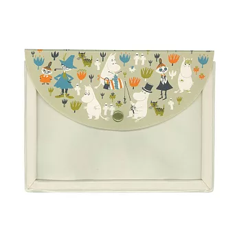 《sun-star》MOOMIN嚕嚕米迷你PVC文件袋(米)