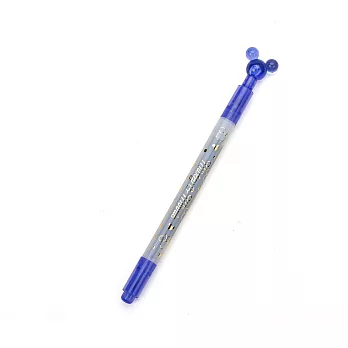 《sun-star》迪士尼米奇造型香氛雙頭彩色筆(深藍-藍莓香)