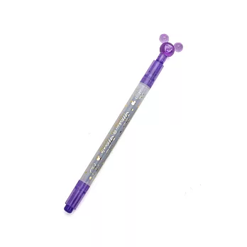 《sun-star》迪士尼米奇造型香氛雙頭彩色筆(紫-葡萄香)