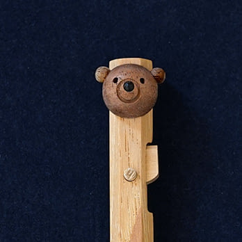 木機關動物原子筆 棕熊