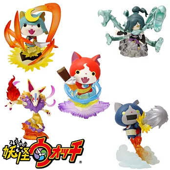 【日本進口正版】妖怪手錶 公仔盒玩/景品/擺飾 -全套五款