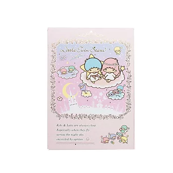 《Sanrio》雙星仙子40週年快樂紀念日系列B7便條本(粉彩小妖精)