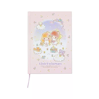 《Sanrio》雙星仙子繪本星之花系列精裝日記本