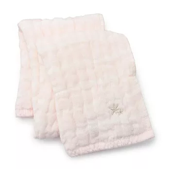 【Afternoon Tea】16五層棉紗洗臉毛巾 淺粉紅