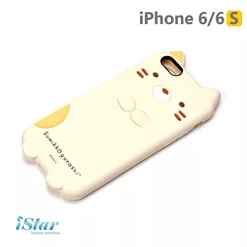 【日本 PGA-iJacket】 iPhone6/6S San-x 3D浮雕矽膠 角落生物 - 貓1107角落生物-貓