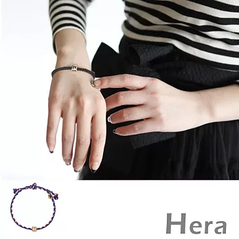 【Hera】赫拉 太陽的後裔宋仲基同款M印字編織手鍊-二色(銀色)