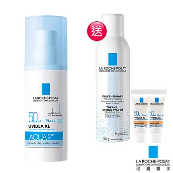 【理膚寶水全護水感清透防曬露UVA PRO SPF50透明色30ml(獨家組)