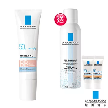 【理膚寶水】全護清爽防曬BB霜 粉嫩色30ml(獨家組)