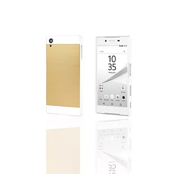 motomo Sony Xperia Z5 INO Metal 金屬保護殼 金色