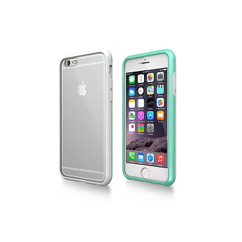 motomo iPhone6/6s 4.7吋 INO Quattro 雙色保護殼 薄荷色