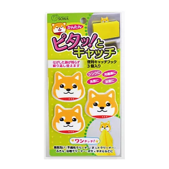 【SOWA】小柴犬菜瓜布抹布便利貼 3入