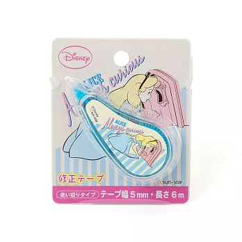 《sun-star》迪士尼繽紛文具第六彈-迷你修正帶(愛麗絲)