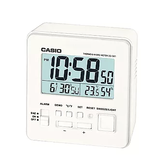 DQ-981-7 卡西歐CASIO溫度濕度日期顯示小鬧鐘