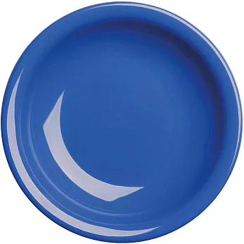 《EXCELSA》Fashion陶製深餐盤(藍22cm)