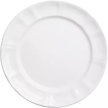 《EXCELSA》Chic陶製淺餐盤(白22cm)