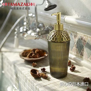 【YAMAZAKI】金色年代乳液瓶(綠)*日本原裝進口