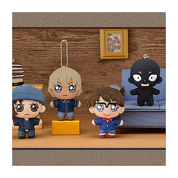 《名偵探柯南》Ｑ版吊飾娃娃 柯南 --Sega出品(日本原裝)